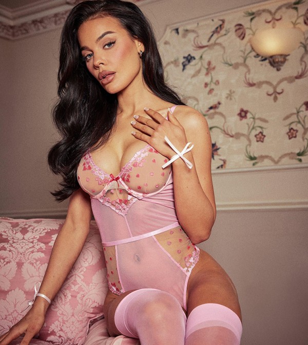 boohoo  Lingerie - Pink Babydolls & Bodysuits