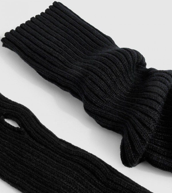 boohoo  Gloves - Black Gloves