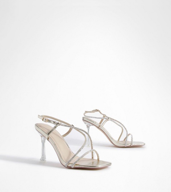 boohoo - Outlet  - Gold Heels