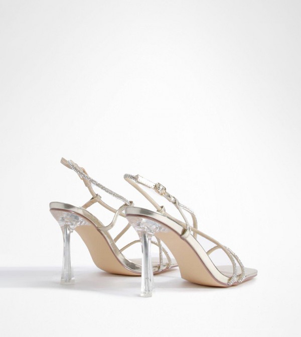 boohoo - Outlet  - Gold Heels