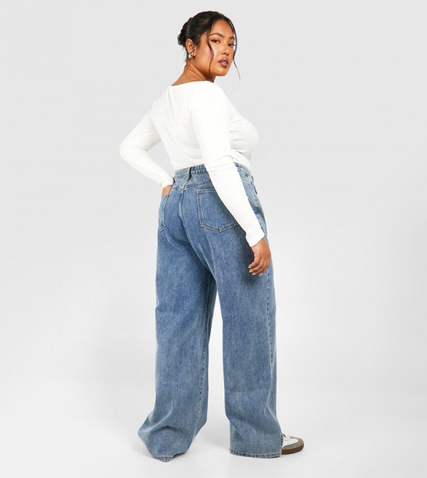 boohoo  Plus Size - Blue Jeans