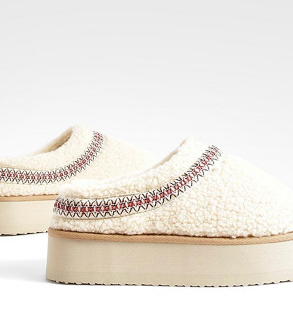 boohoo  - Beige Mules