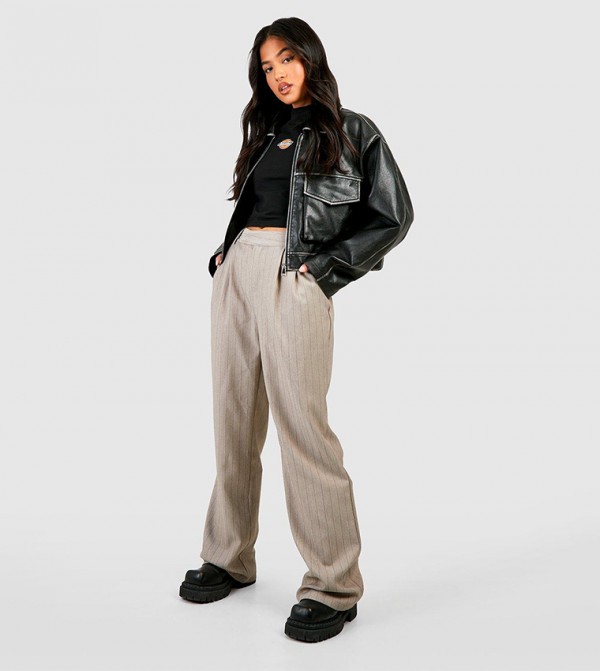 boohoo  Leather Jackets - Black Leather Jackets