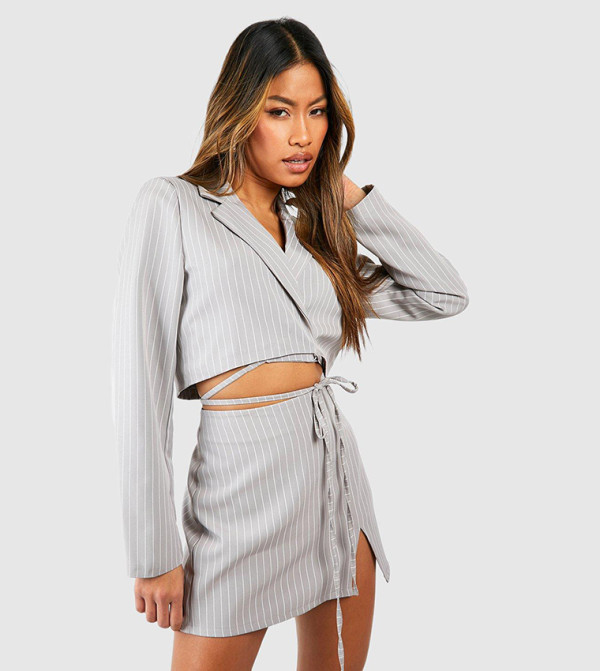 بوهو جاكيتات ومعاطف - رمادي بليزرات