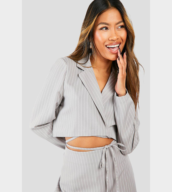 بوهو جاكيتات ومعاطف - رمادي بليزرات