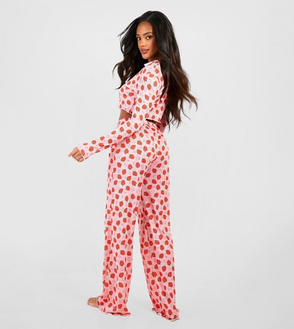 بوهو بوهو - أحمر Pyjama Set