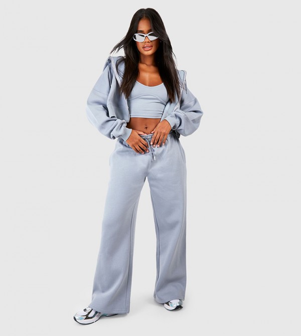 بوهو  ملابس رياضة - أزرق بدلة تراك -بدلة مشي