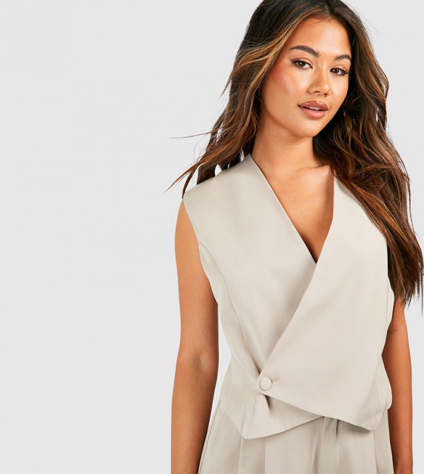 boohoo boohoo - Taupe Waistcoats