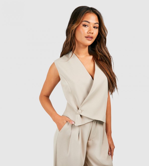 boohoo boohoo - Taupe Waistcoats
