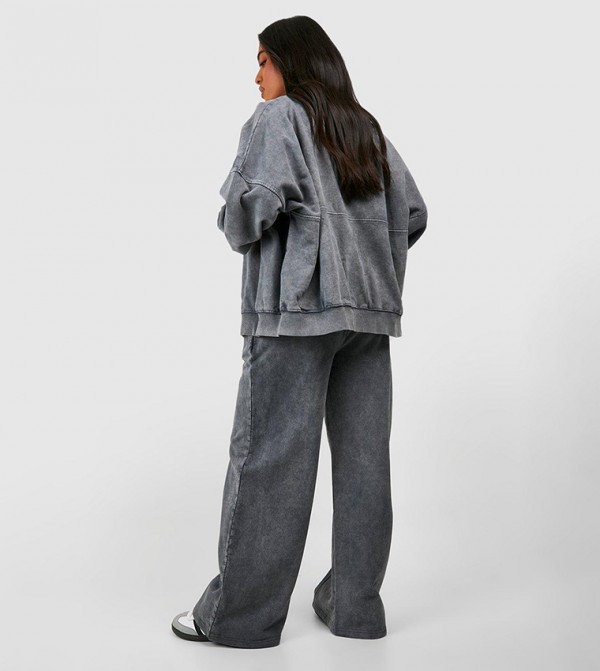 boohoo  Clothing - Grey Track Suits
