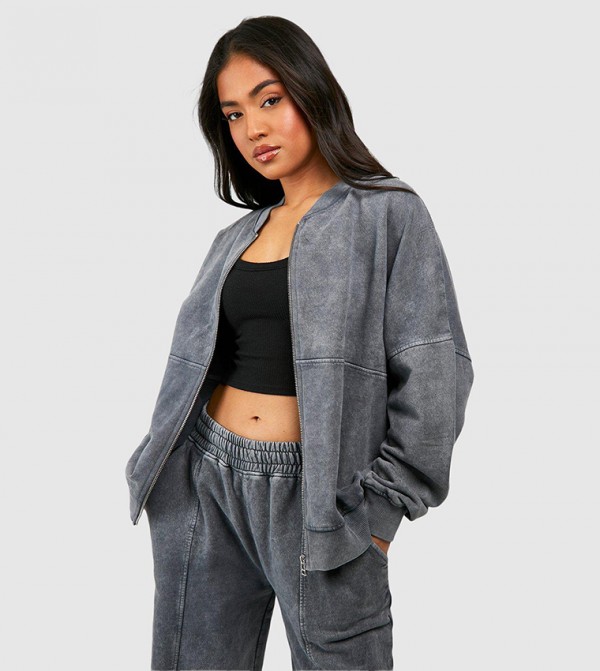 boohoo  Clothing - Grey Track Suits