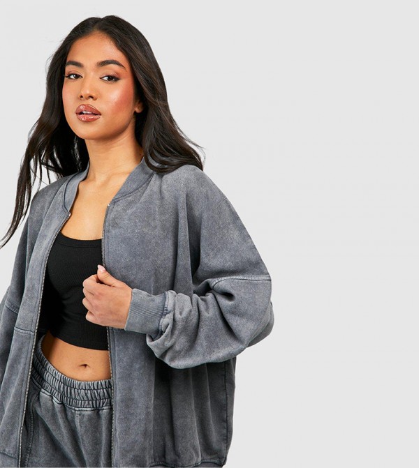 boohoo  Clothing - Grey Track Suits