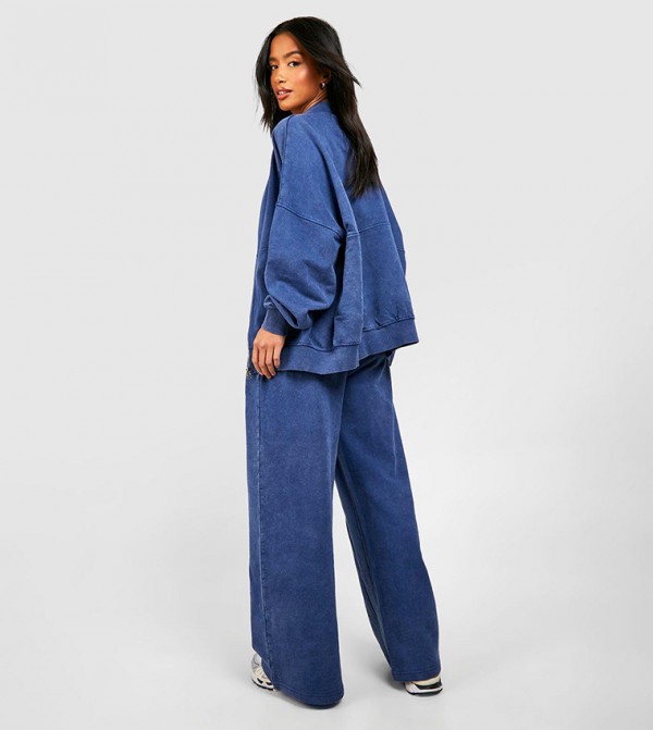 بوهو  ملابس رياضة - كحلي بدلة تراك -بدلة مشي