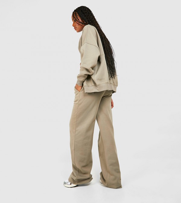 بوهو  ملابس رياضة - كاكي بدلة تراك -بدلة مشي