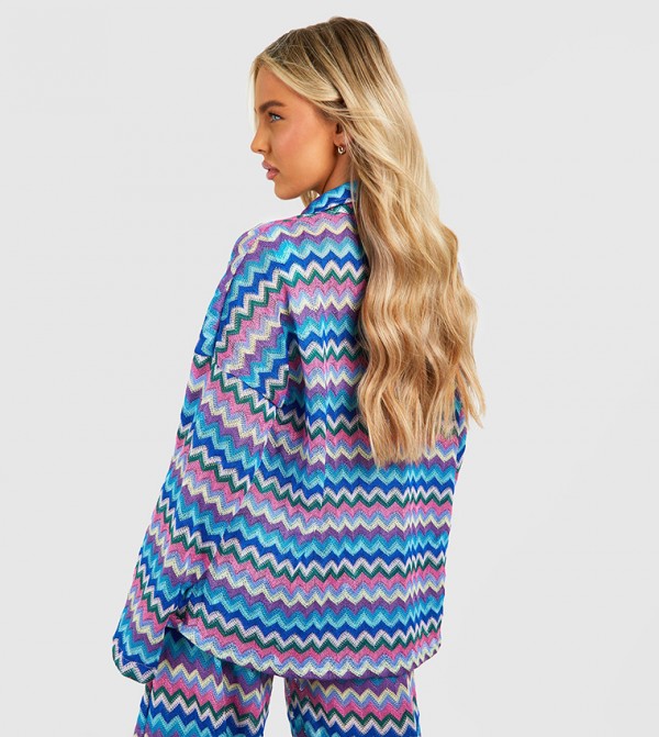 بوهو  ملابس سباحة - أزرق swim Tops