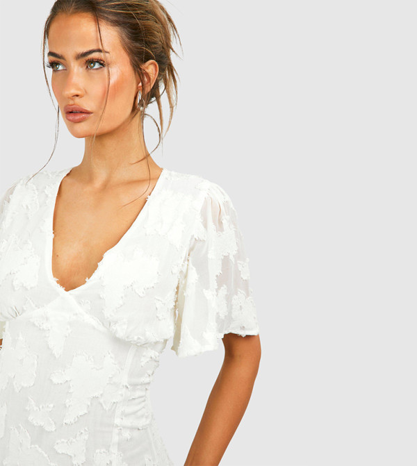 boohoo  - White Casual Dresses