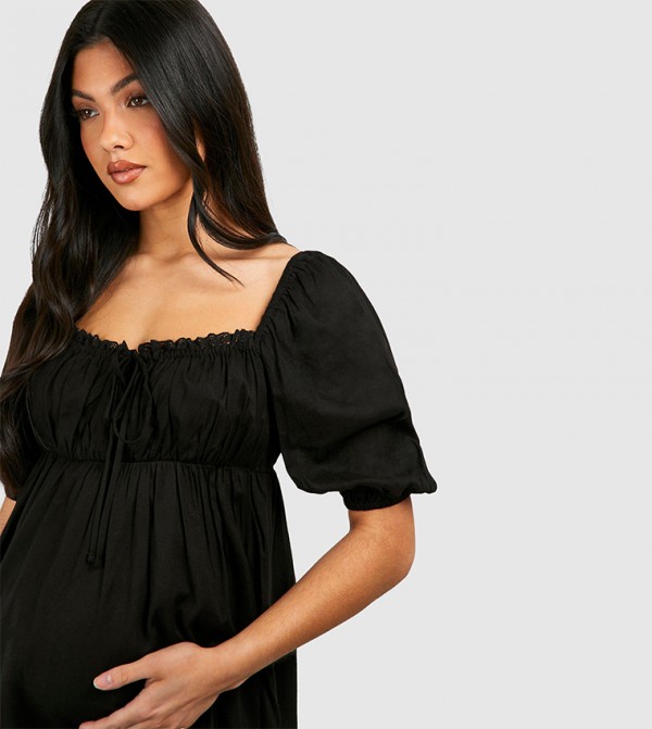 boohoo  Maternity Clothing - Black Dresses