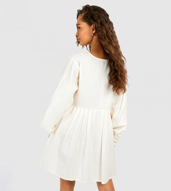 boohoo  Dresses - Beige Casual Dresses