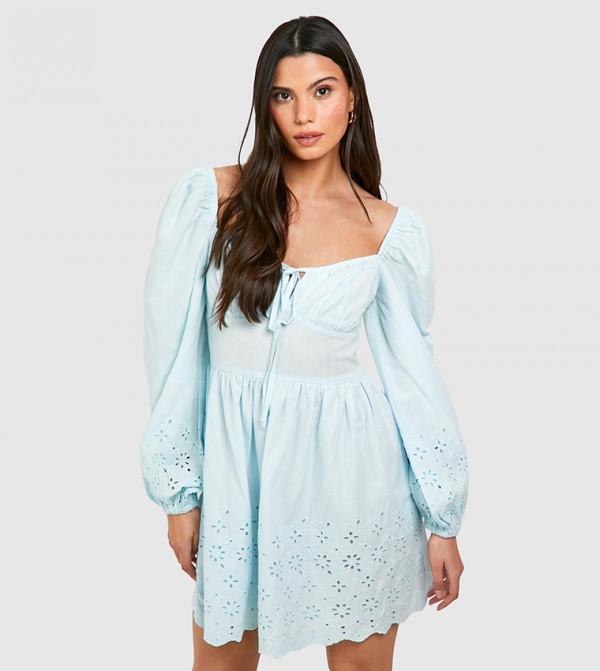 boohoo  Dresses - Blue Casual Dresses