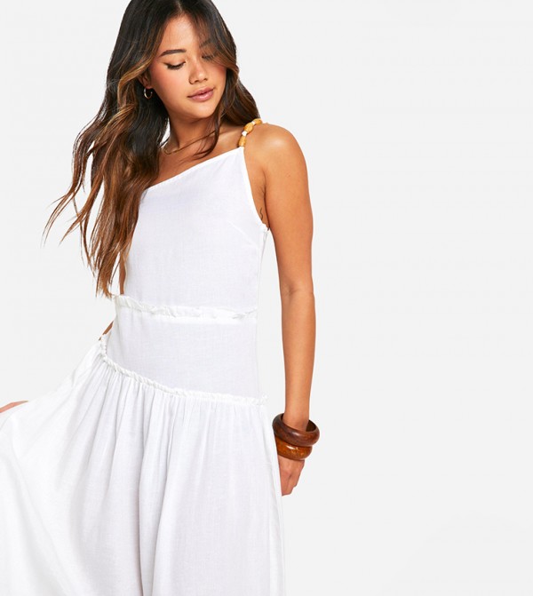 boohoo  Dresses - White Casual Dresses