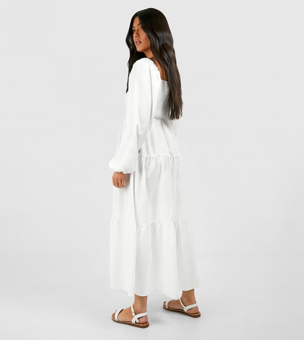 boohoo  Maternity Clothing - White Dresses