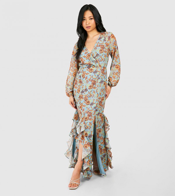 boohoo - Outlet  - Blue Maxi Dresses