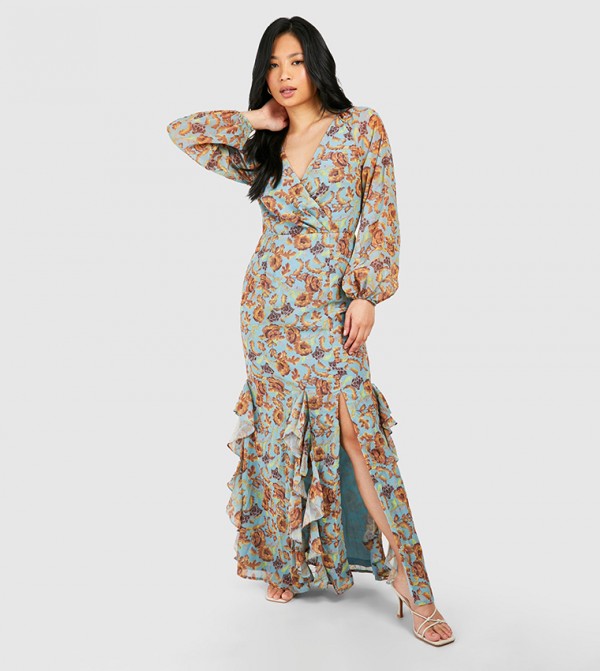 boohoo - Outlet  - Blue Maxi Dresses