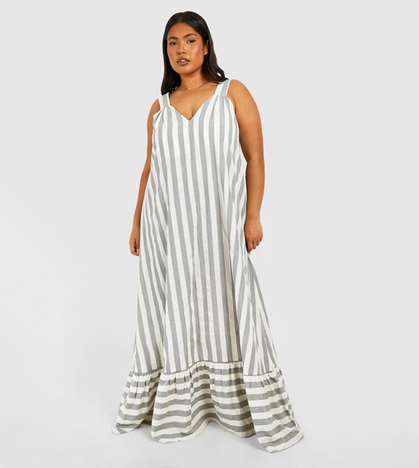 boohoo  Plus Size - Grey Dresses