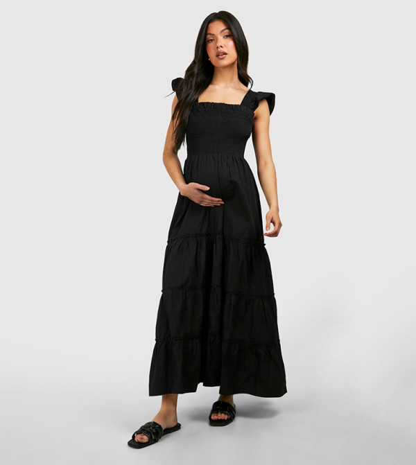 boohoo  Maternity Clothing - Black Dresses