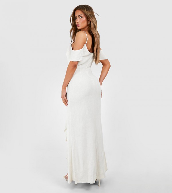 boohoo - Outlet  - Beige Casual Dresses