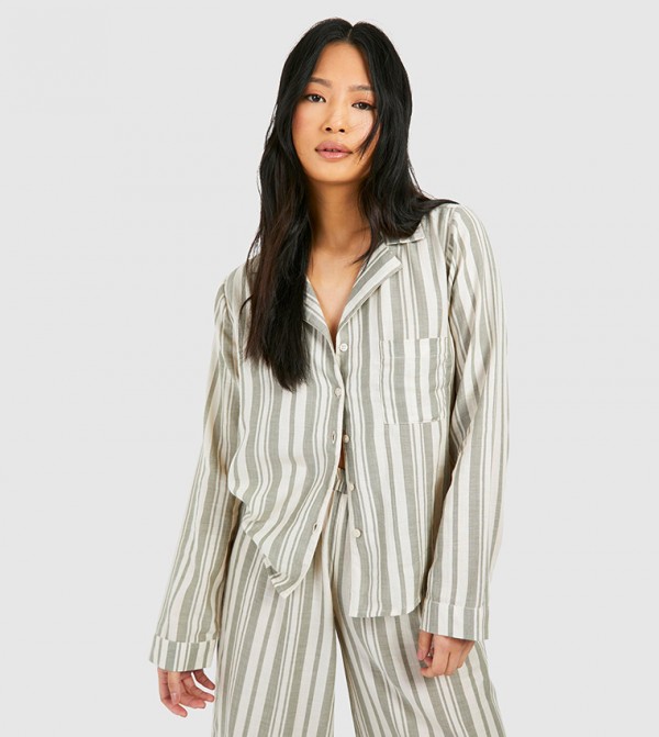 boohoo boohoo - Beige Casual Tops