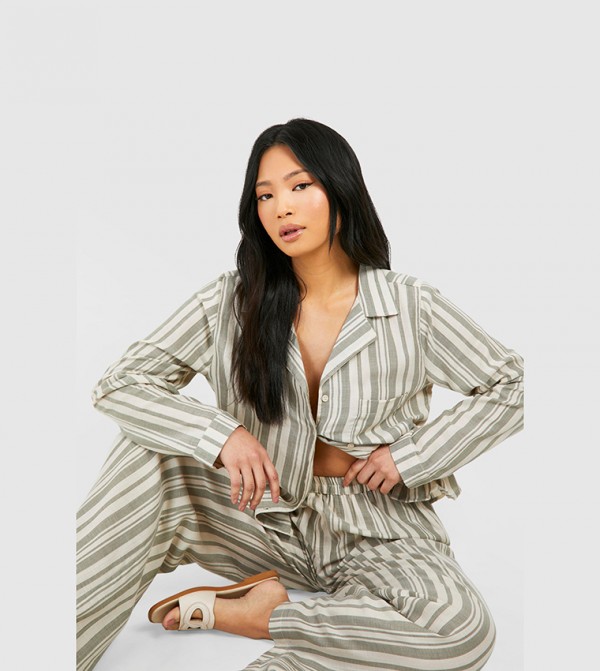boohoo boohoo - Beige Casual Tops