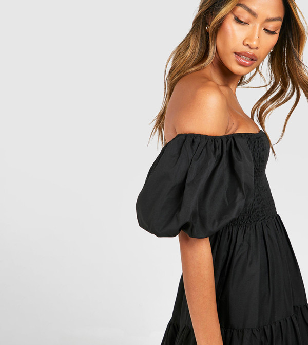 boohoo  Dresses - Black Casual Dresses