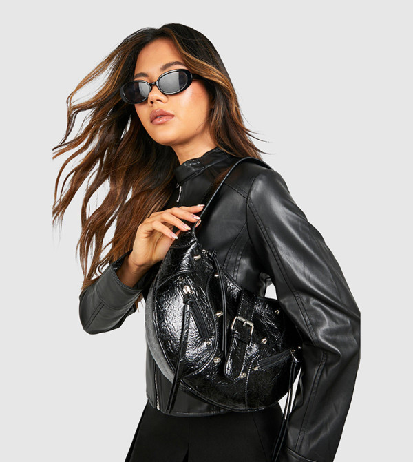 بوهو بوهو - أسود حقائب الكتف