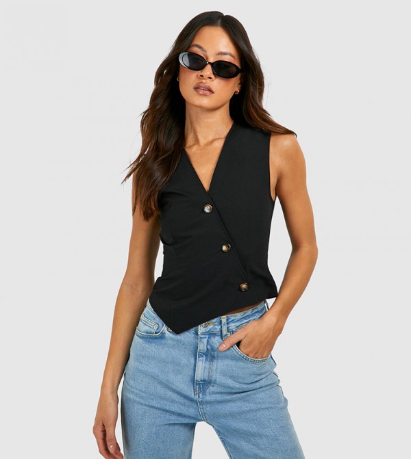 boohoo  workwear - Black Waistcoats
