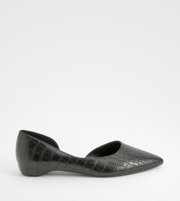 boohoo  Flat Shoes - Black undefined