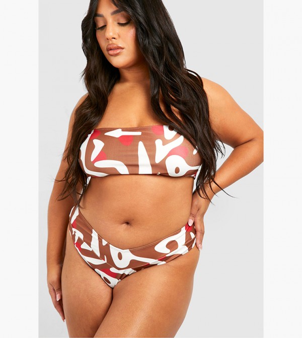 boohoo  Swim & Beachwear - Brown Swimwear & Beachwear
