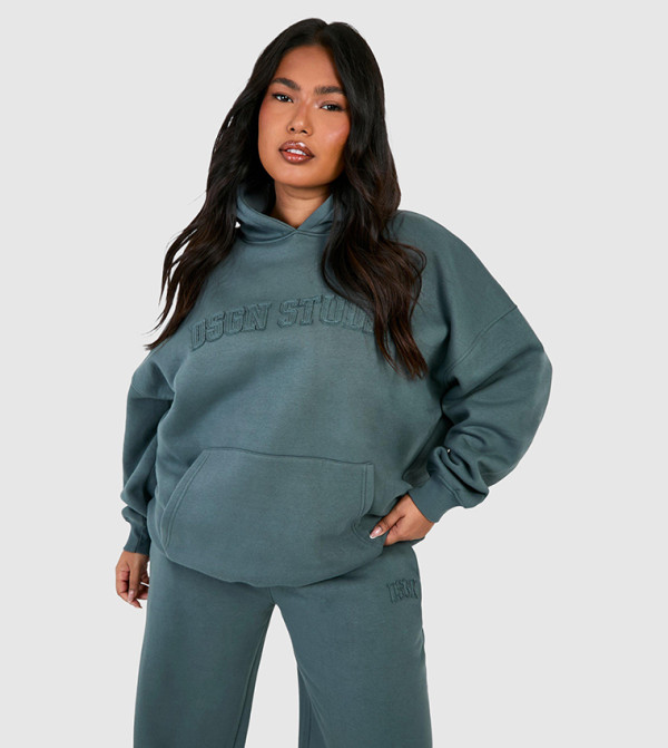 boohoo - Outlet  Plus Size - Green Hoodies & Sweatshirts