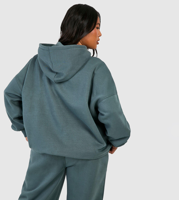 boohoo - Outlet  Plus Size - Green Hoodies & Sweatshirts
