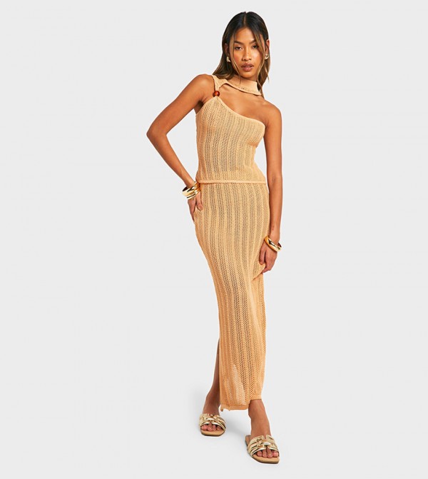 boohoo  Clothing Sets - Beige Co-Ord Set