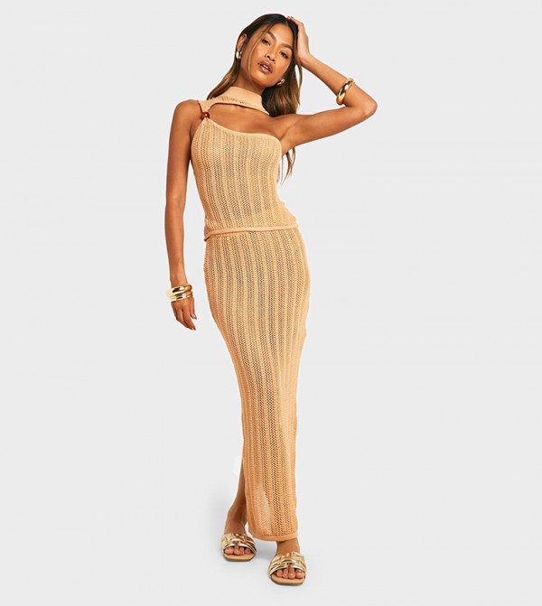 boohoo  Clothing Sets - Beige Co-Ord Set