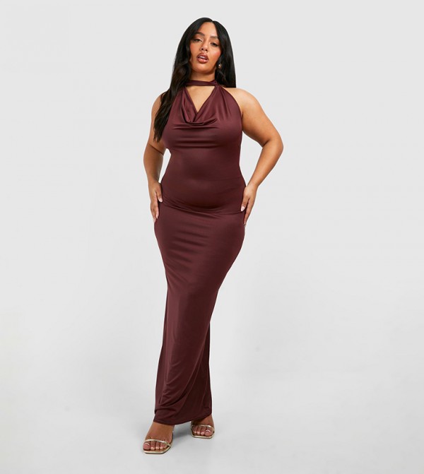 boohoo  Plus Size - Red Dresses