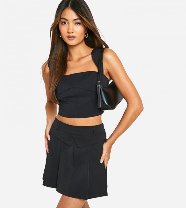 بوهو بوهو - أسود Mini Skirts
