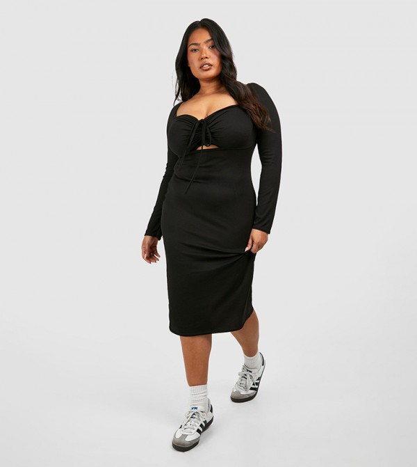 boohoo  Plus Size - Black Dresses