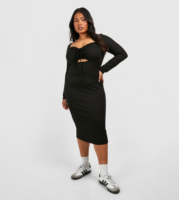 boohoo  Plus Size - Black Dresses