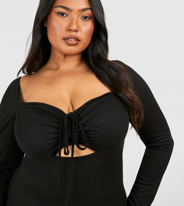 boohoo  Plus Size - Black Dresses