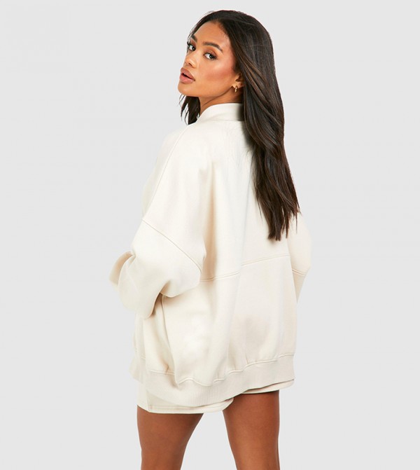 بوهو  ملابس رياضة - بيج بدلة تراك -بدلة مشي