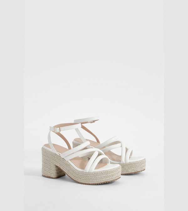 boohoo - Outlet  - White Wedges