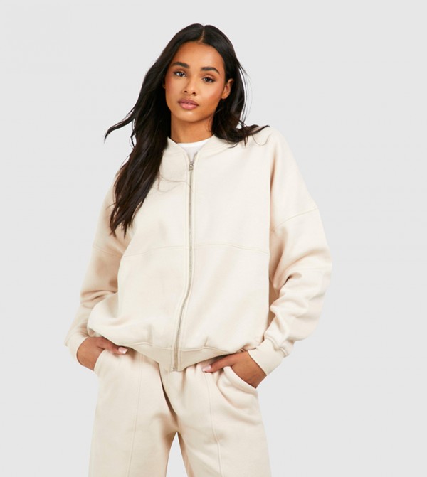 boohoo  Clothing - White Track Suits