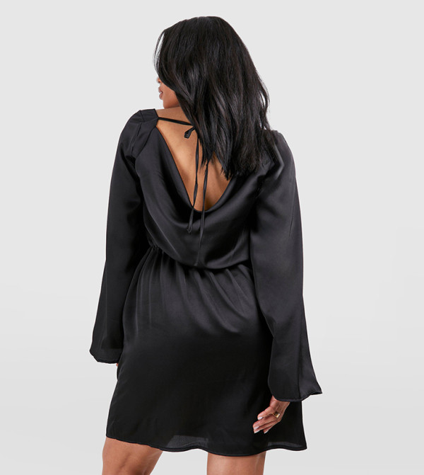 boohoo - Outlet  Plus Size - Black Dresses